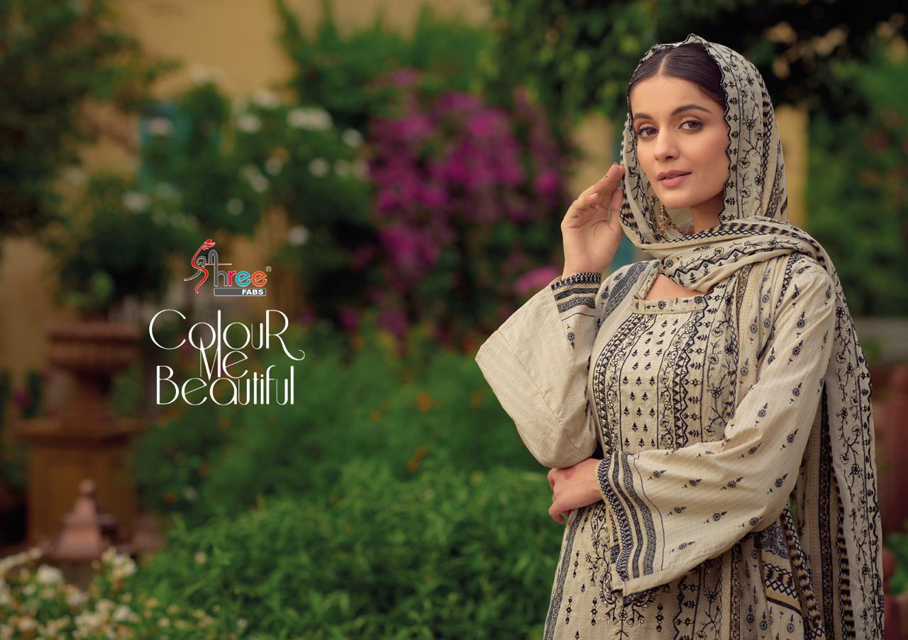 shree fabs  bin saeed lawn collection vol 6  lawn elegant salwar suit catalog