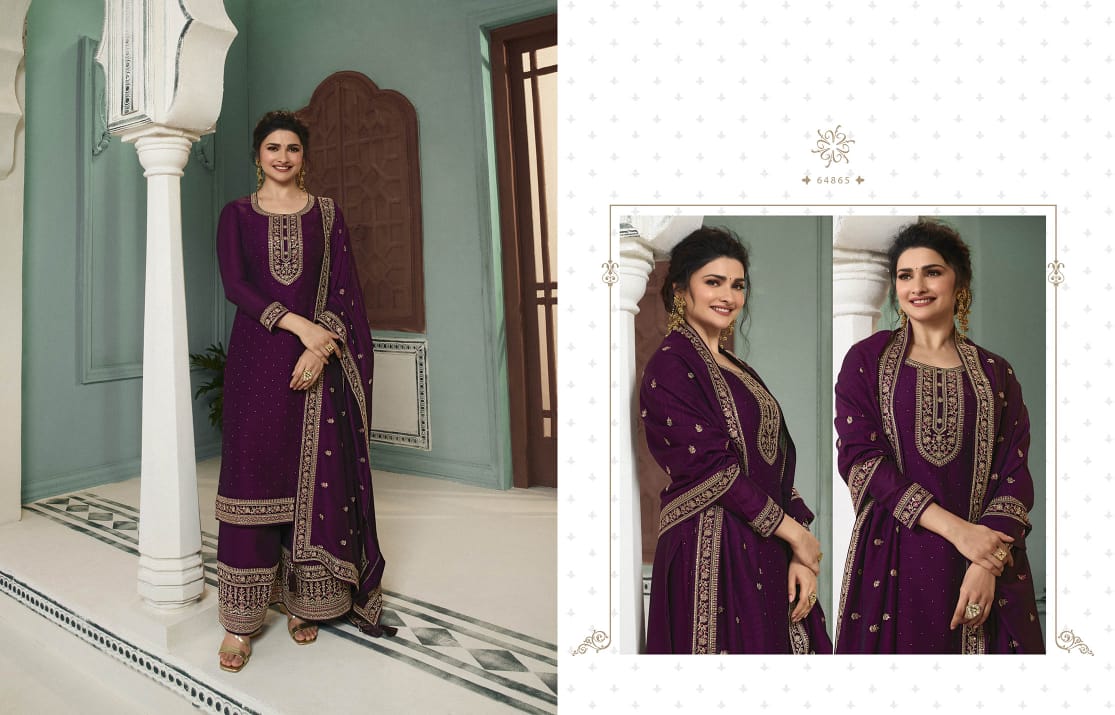 vinay fashion kuleesh shaheen 6 georgett elegant look salwar suit catalog