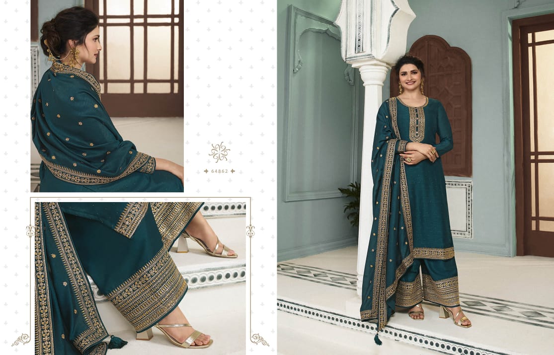 vinay fashion kuleesh shaheen 6 georgett elegant look salwar suit catalog