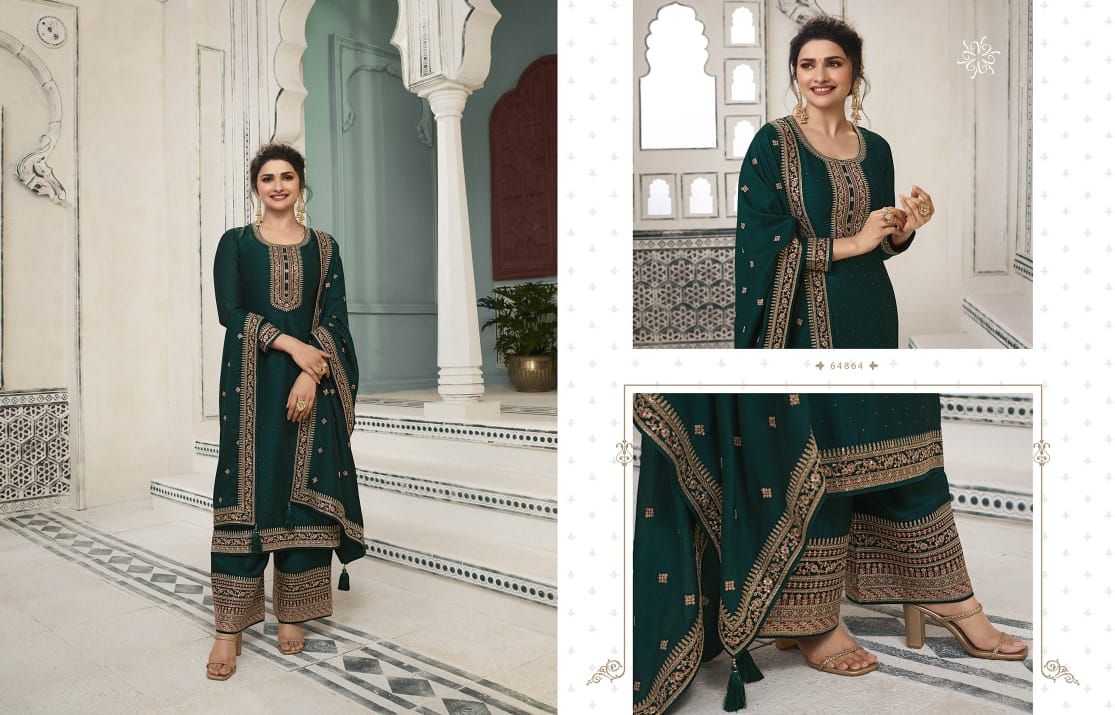 vinay fashion kuleesh shaheen 6 georgett elegant look salwar suit catalog