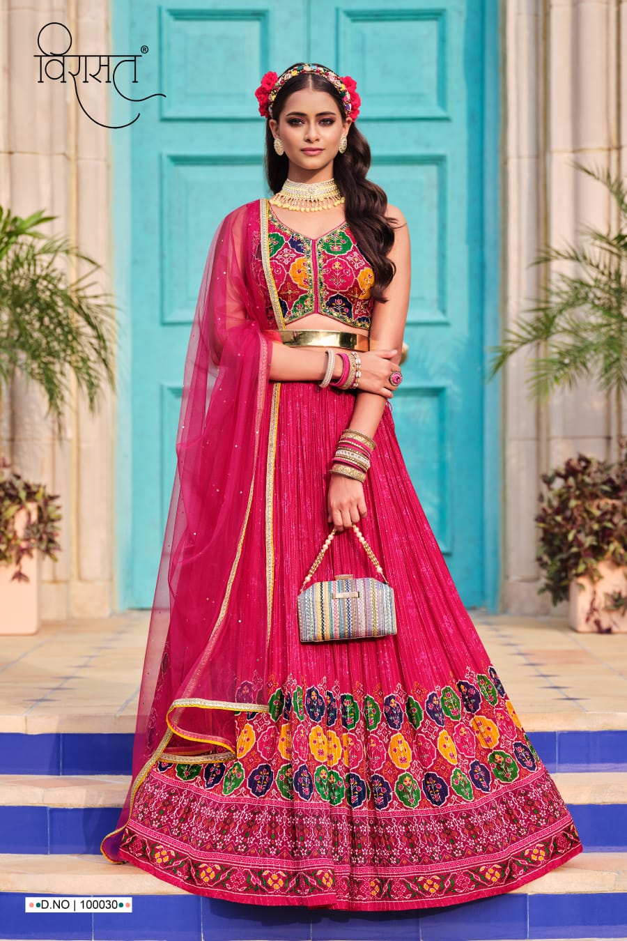 virasat saanvi chinnon goregeous look lehenga catalog