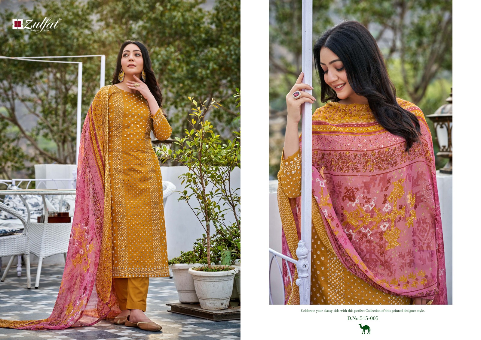 zulfat designer suits tamanna vol 4 cotton graceful look salwar suit catalog