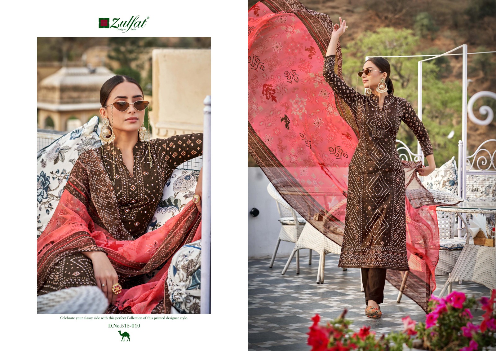 zulfat designer suits tamanna vol 4 cotton graceful look salwar suit catalog