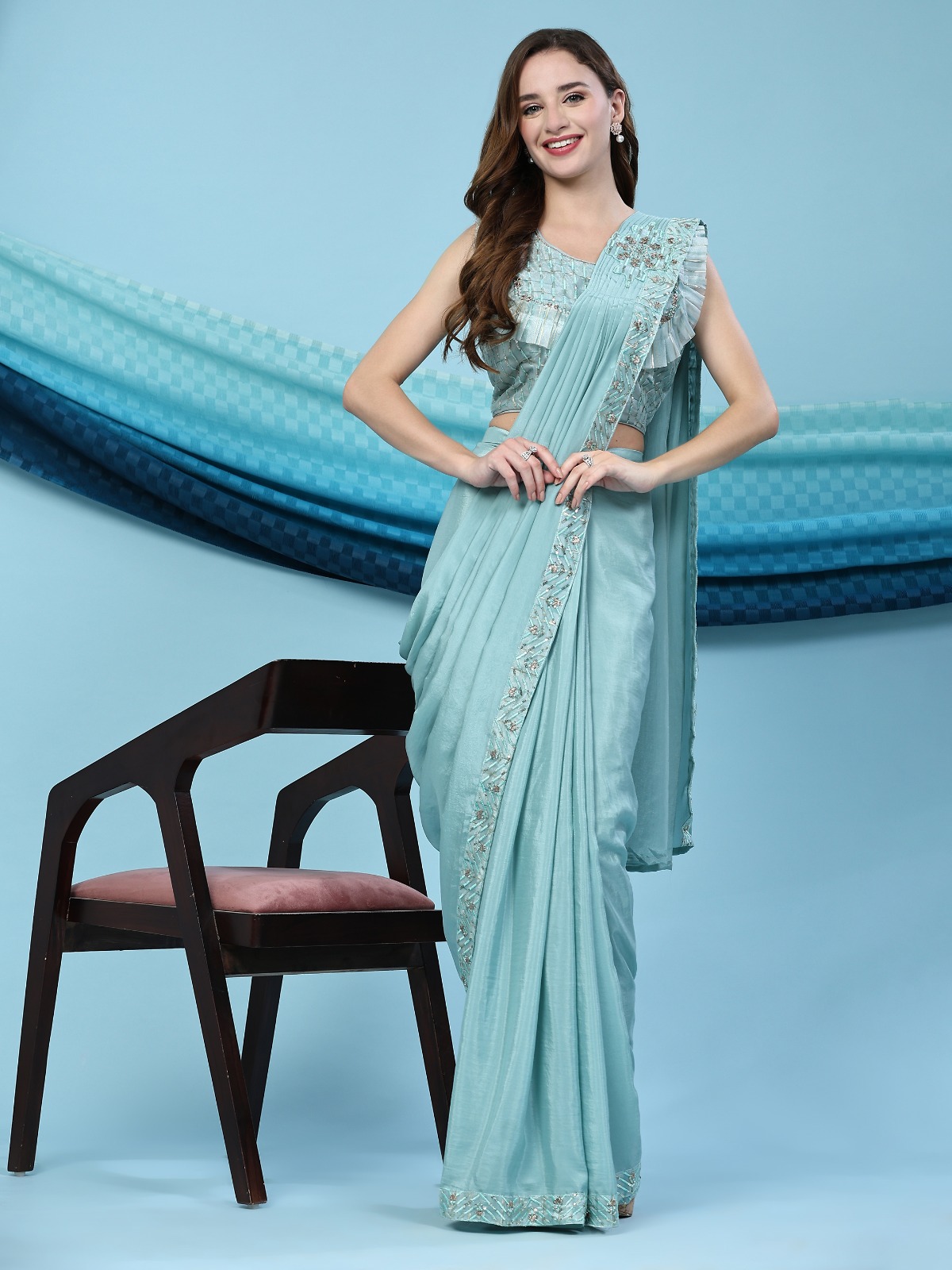 amoha trendz d no 247 silk decent look saree catalog