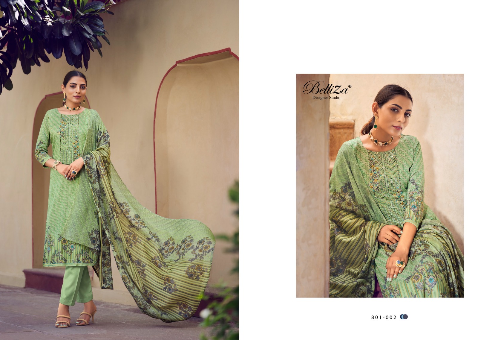 belliza designer studio naira jam cotton catchy look salwar suit catalog