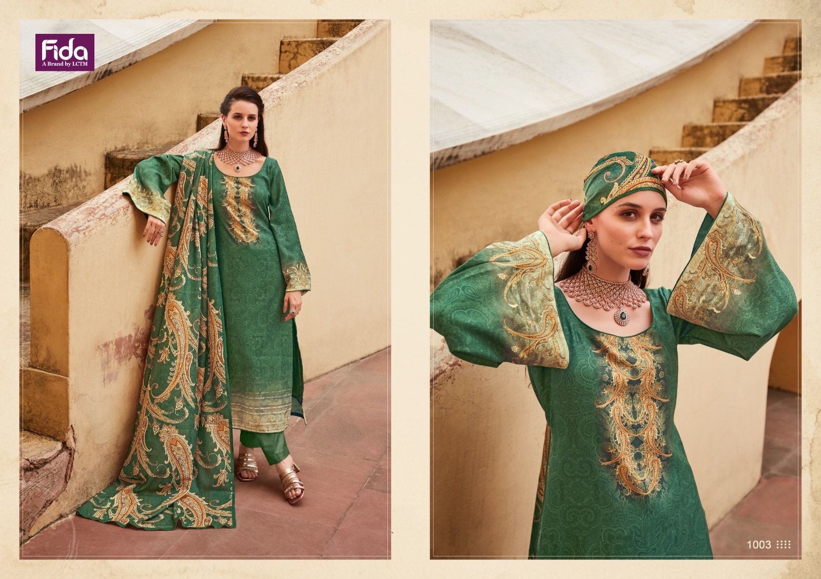 fida international masarrat muslin wool elegant look salwar suit cataloug