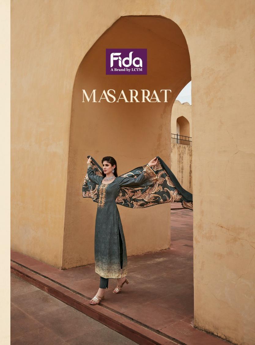 fida international masarrat muslin wool elegant look salwar suit cataloug