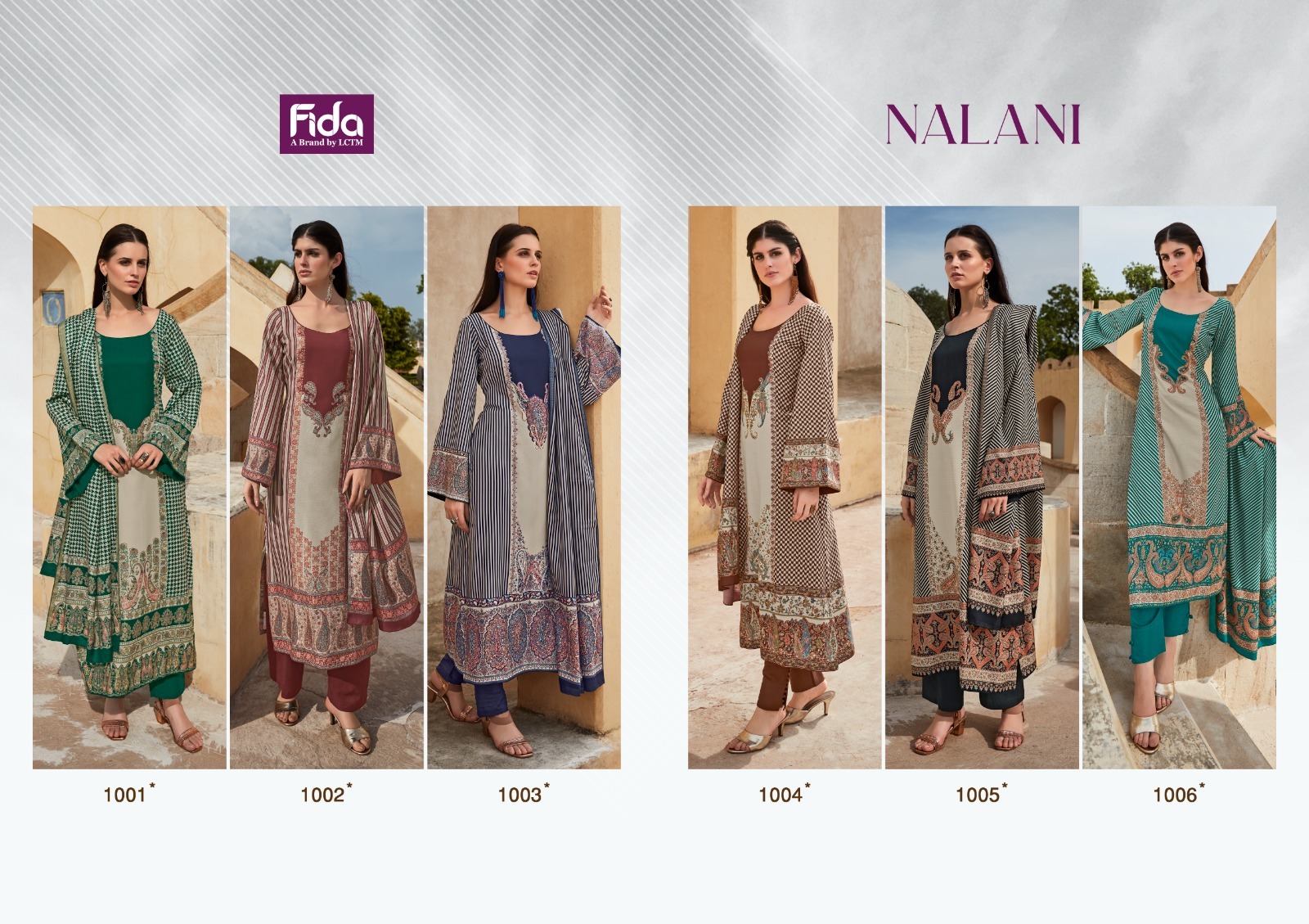 fida nalani wool regal llok salwar suit catalog