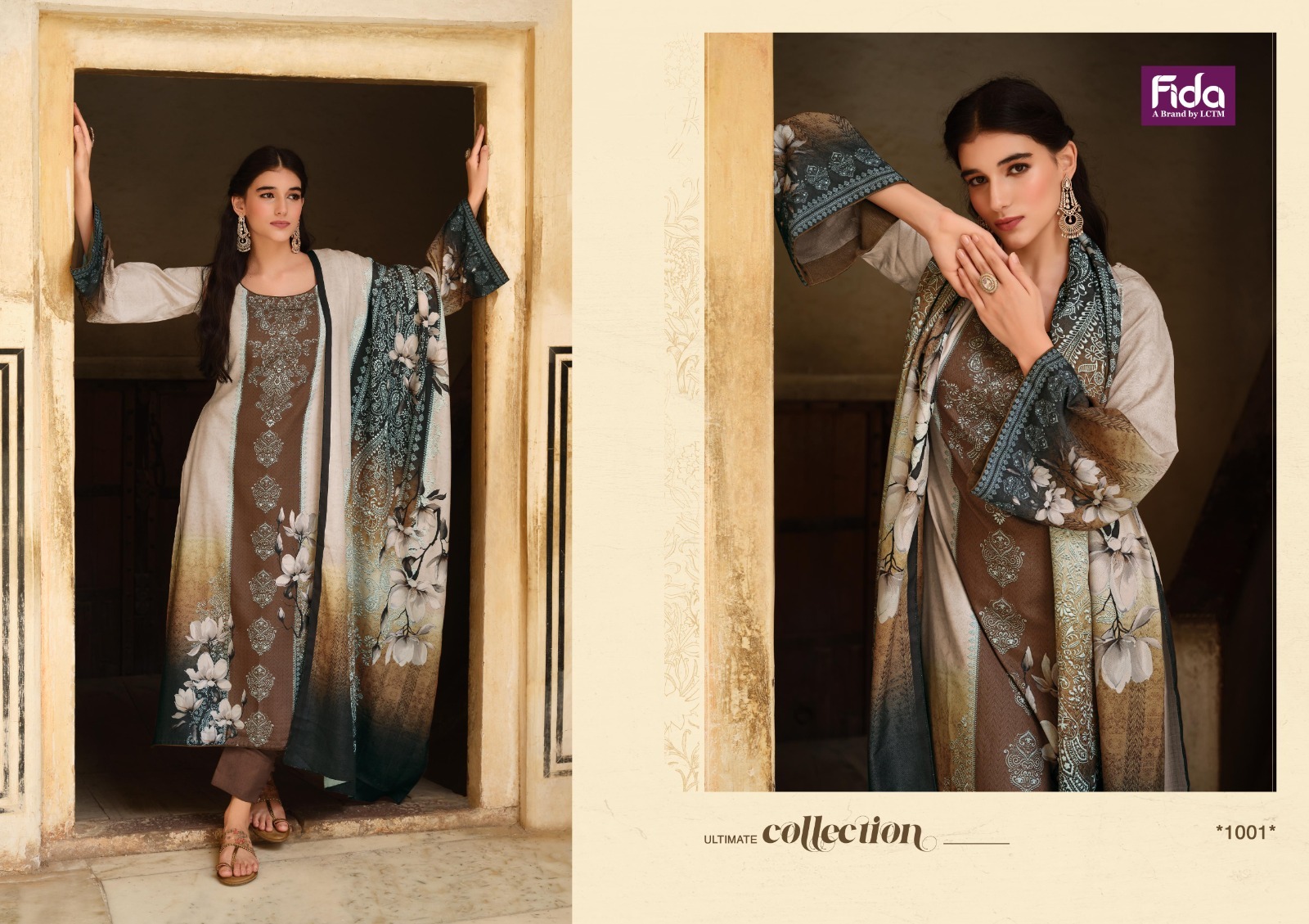 fida nalika wool elegant salwar suit catalog