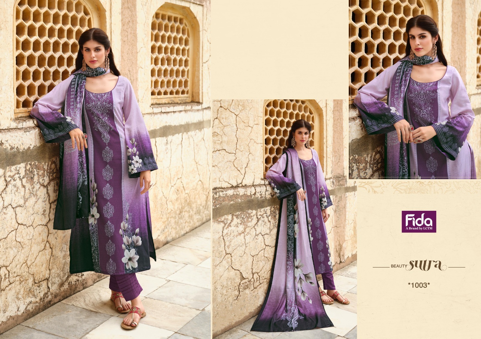 fida nalika wool elegant salwar suit catalog