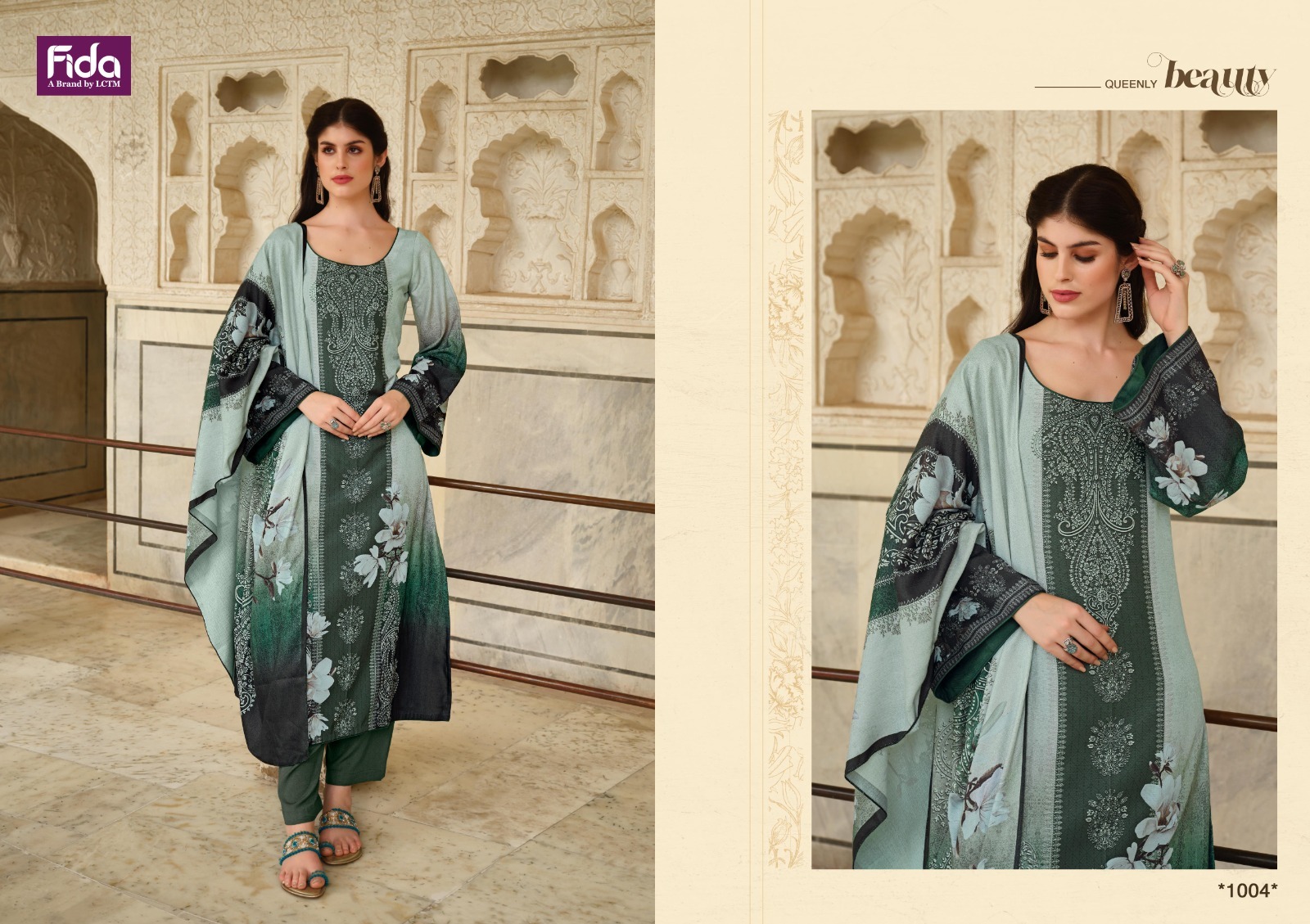 fida nalika wool elegant salwar suit catalog