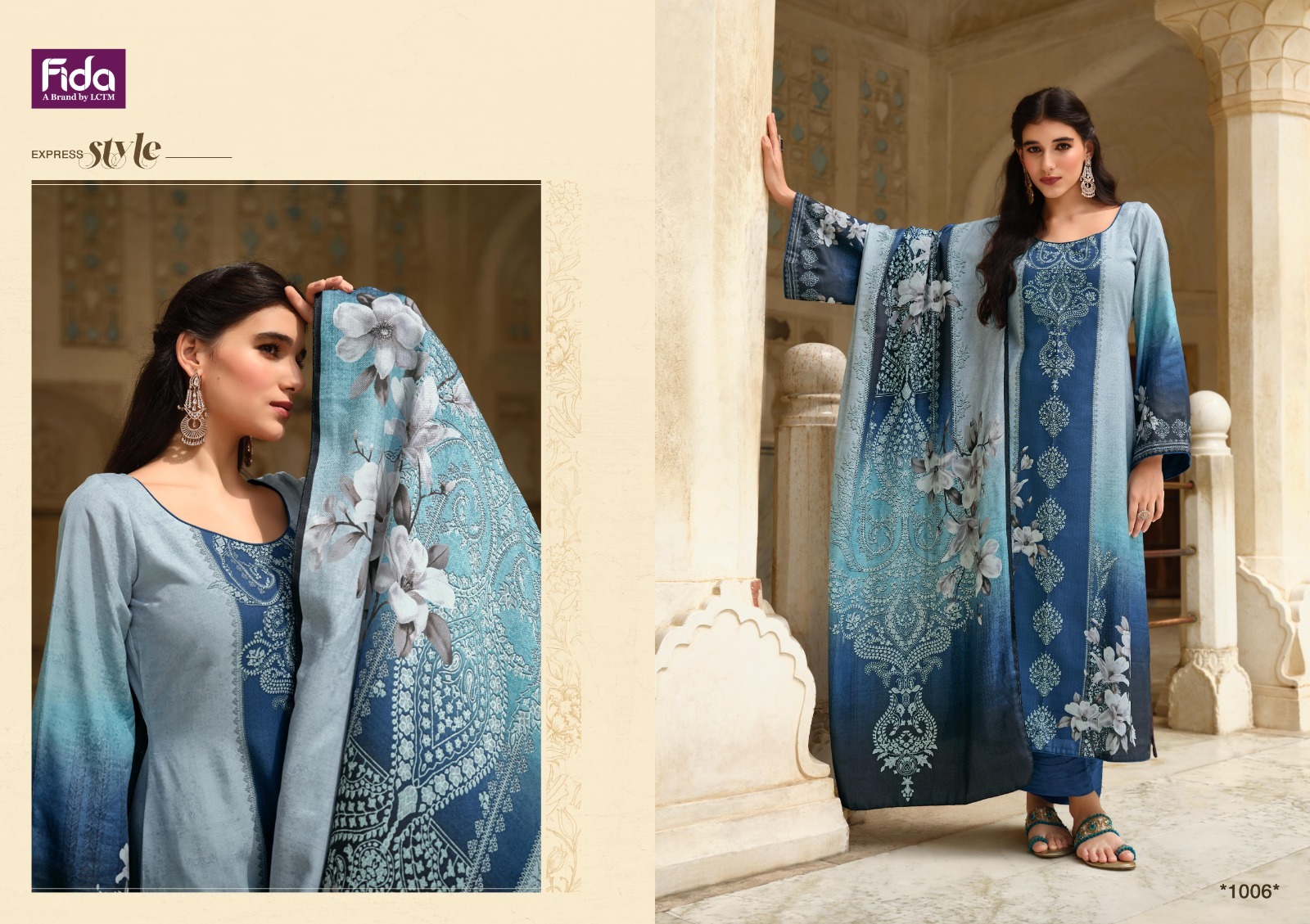 fida nalika wool elegant salwar suit catalog