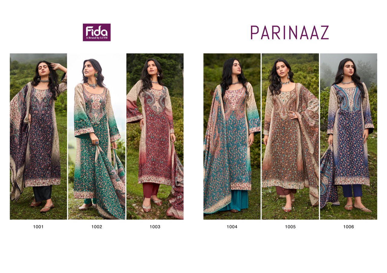 fida parinaaz pashmina exclusive print salwar suit catalog