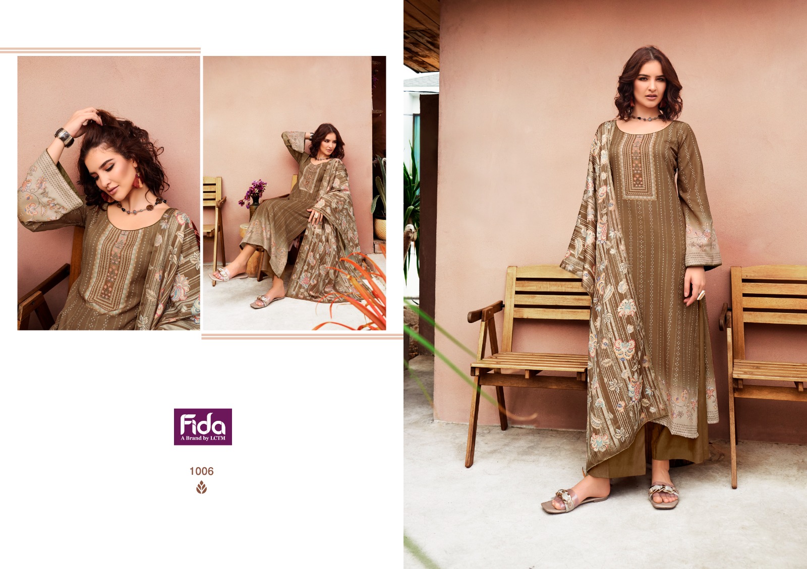 fida zeal wool catchy look salwar suit catalog