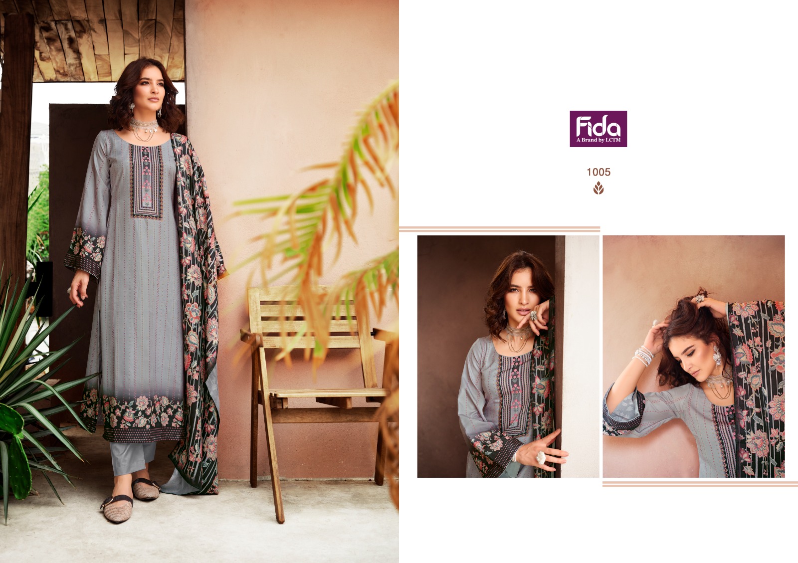 fida zeal wool catchy look salwar suit catalog