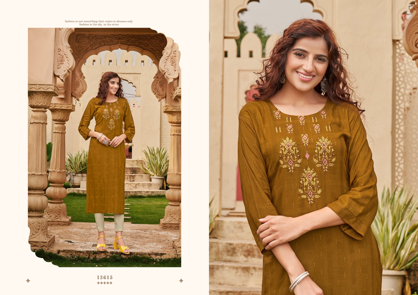 kalroop by kajree gravity rayon regal look kurti catalog