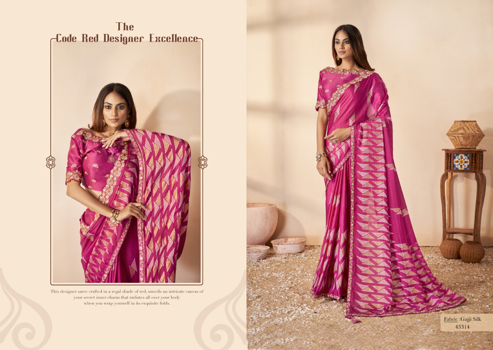 mahotsav norita royal swasti 43300 series silk festive look saree catalog