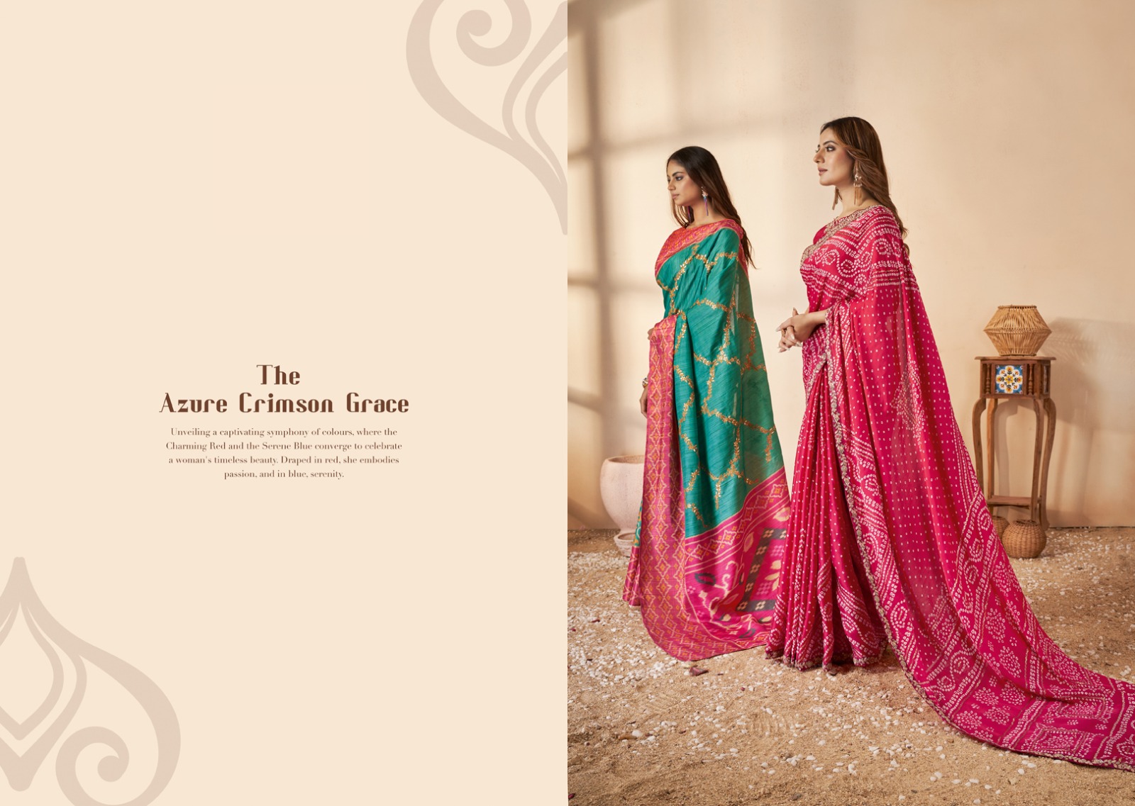 mahotsav norita royal swasti 43300 series silk festive look saree catalog