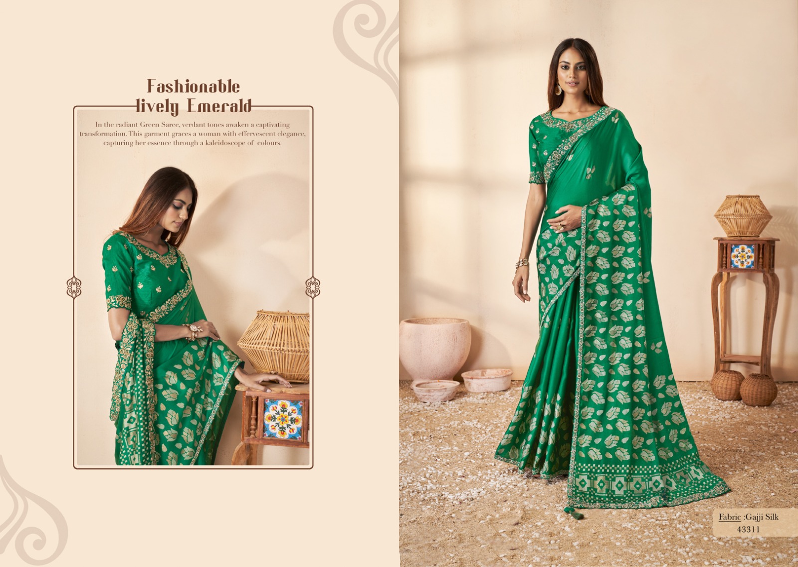 mahotsav norita royal swasti 43300 series silk festive look saree catalog