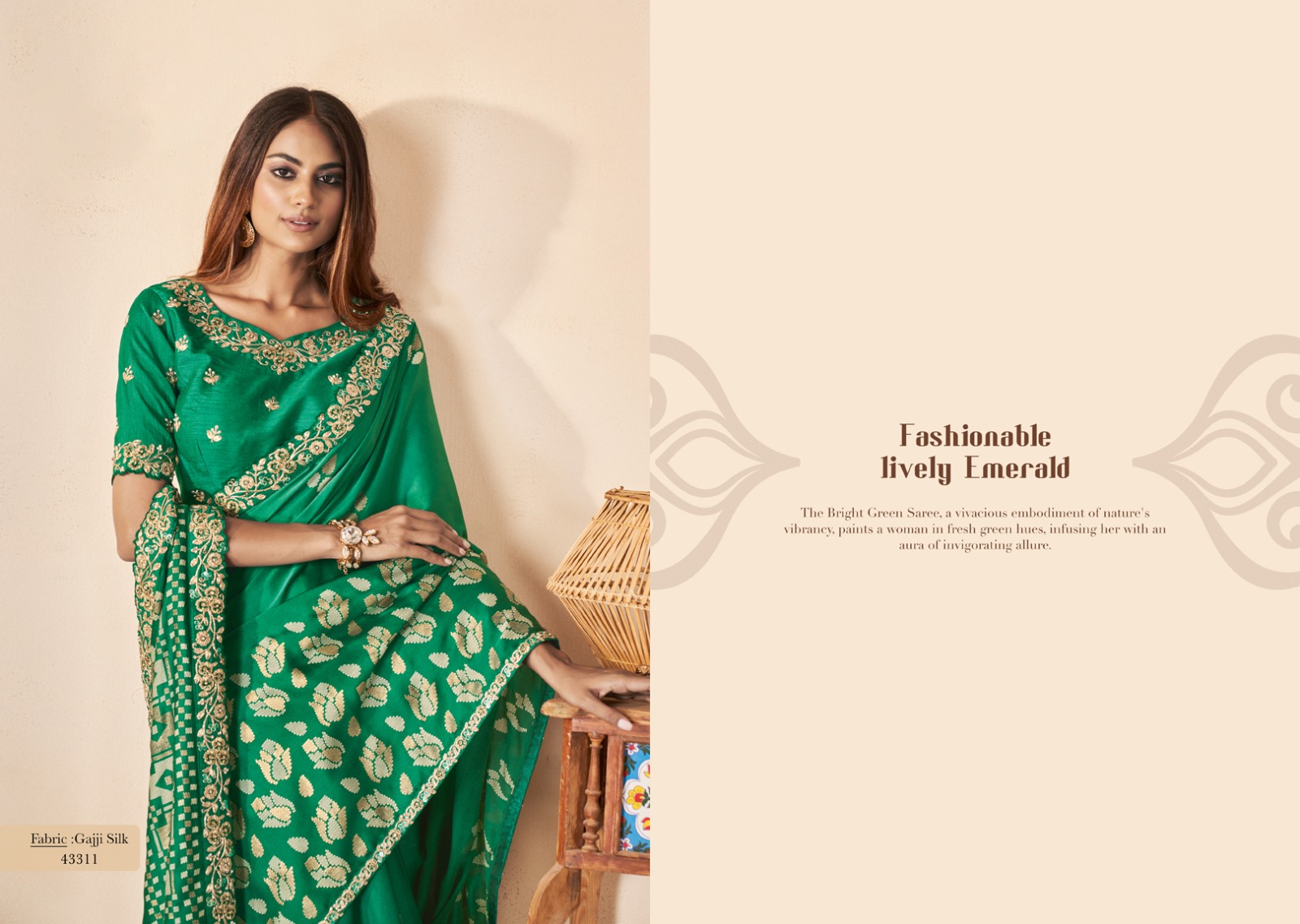 mahotsav norita royal swasti 43300 series silk festive look saree catalog