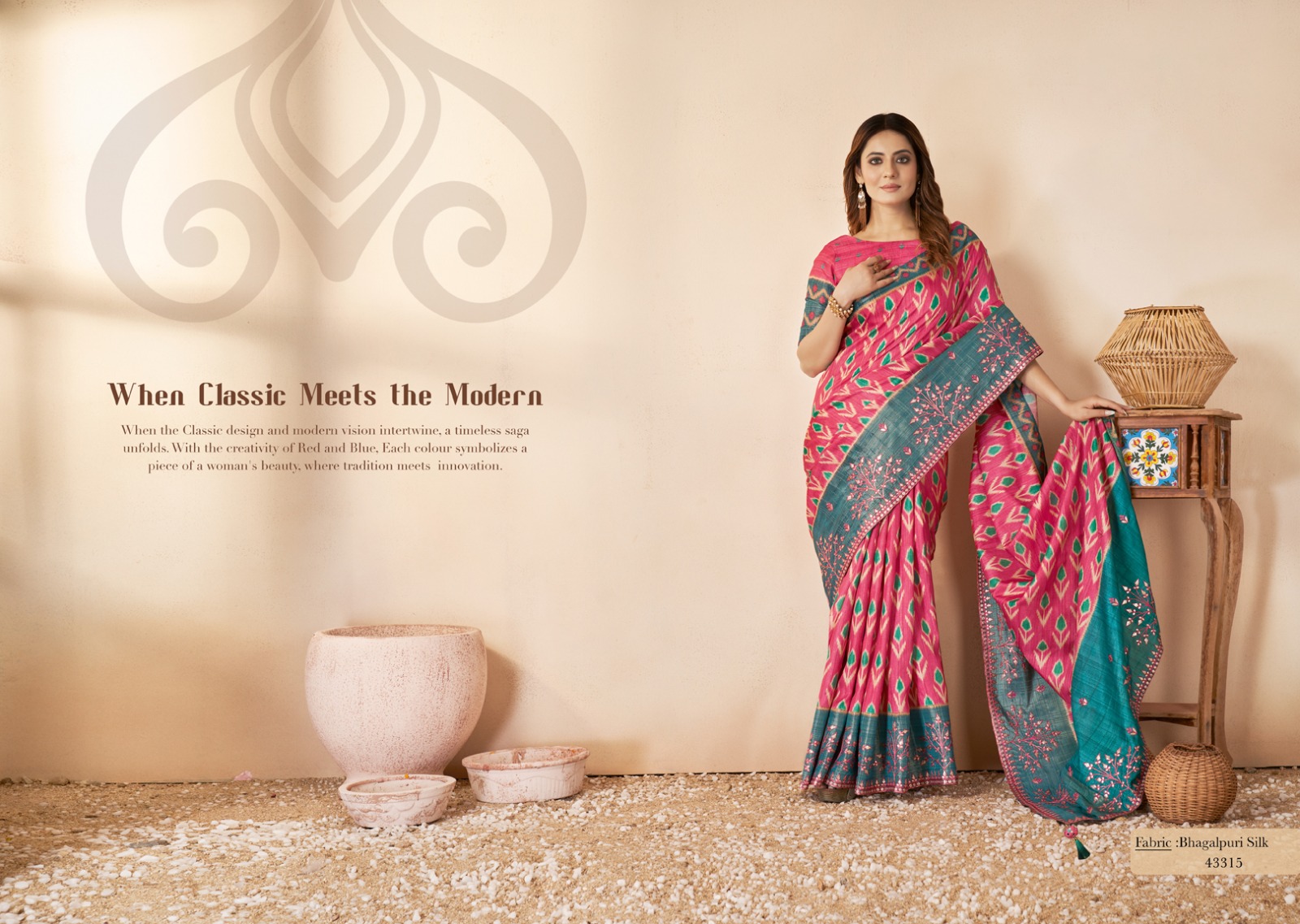 mahotsav norita royal swasti 43300 series silk festive look saree catalog