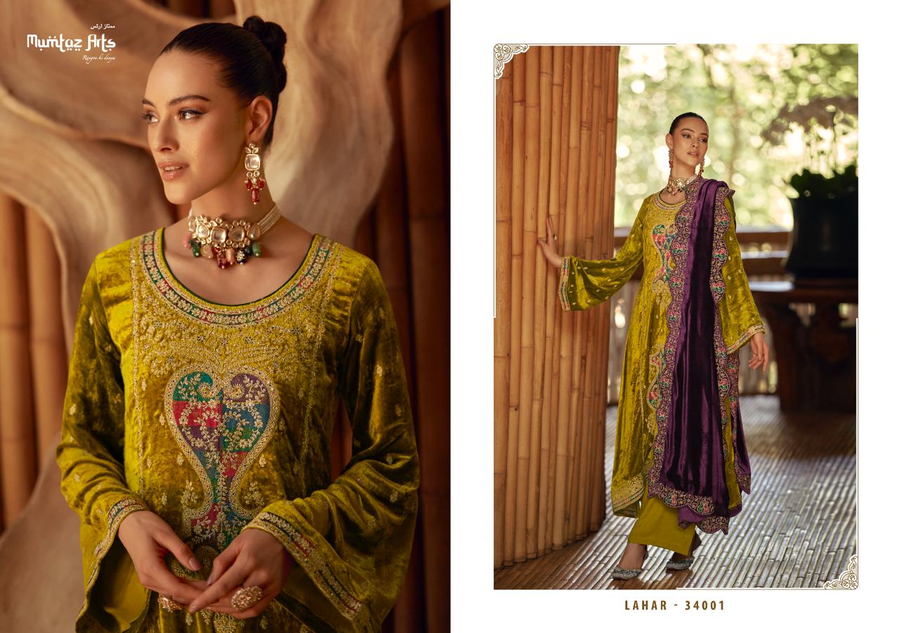 mumtaz art lahar viscose elegant salwar suit catalog