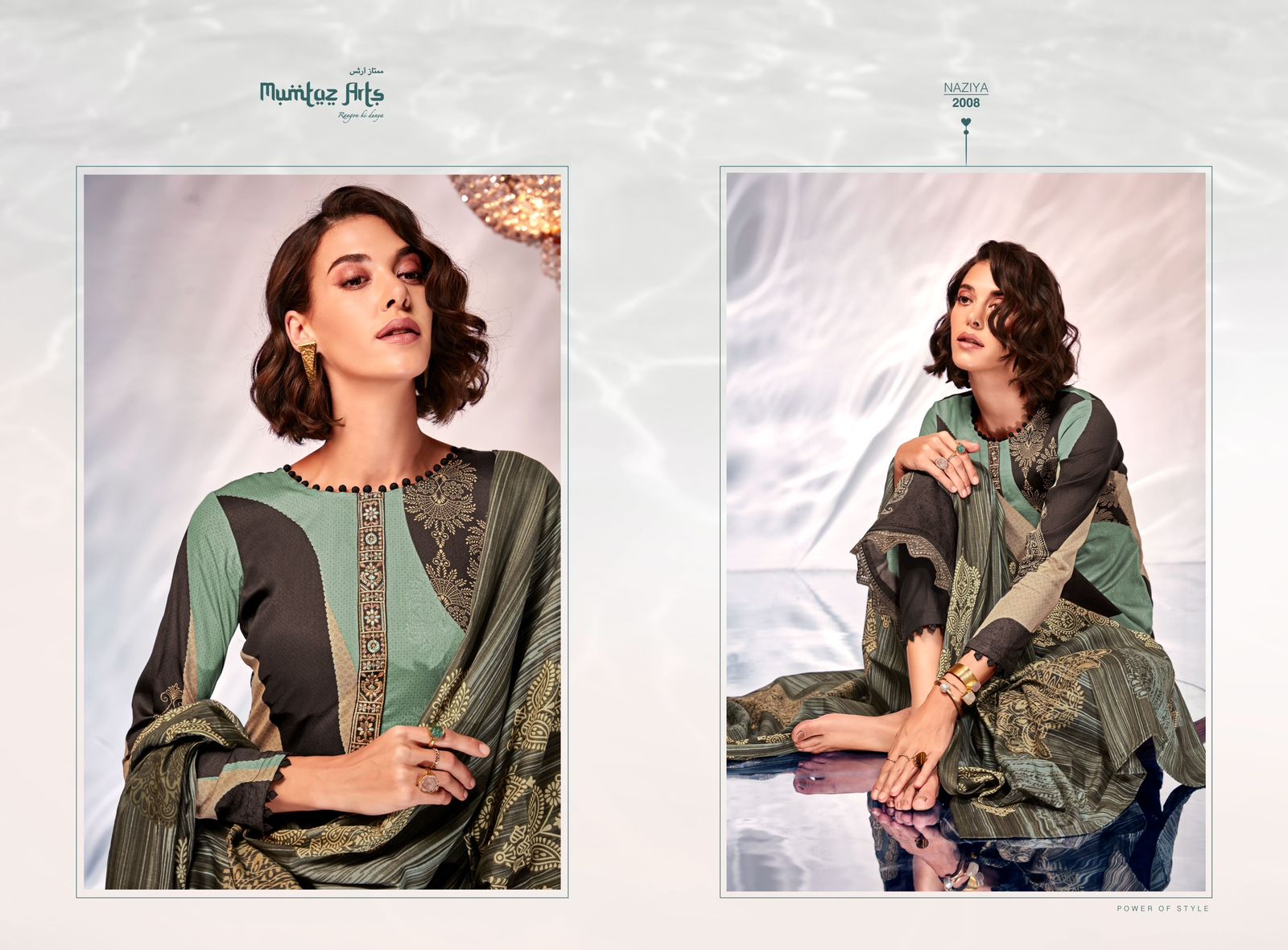 mumtaz art naziya jam satin new and modern style salwar suit catalog