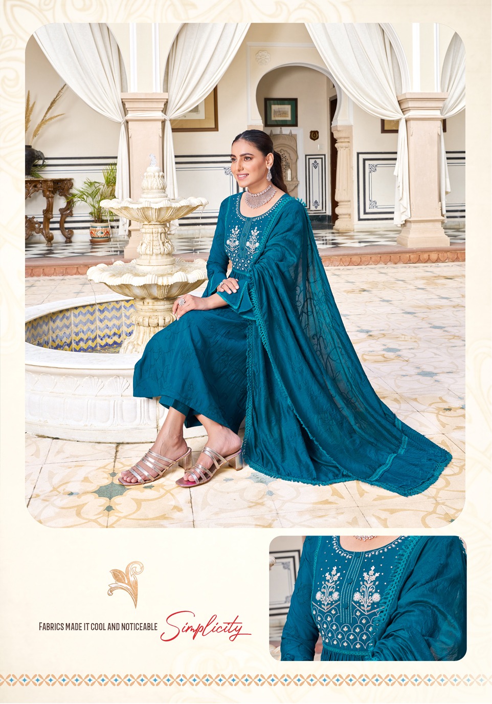 peher noor vol 4 elegance modal innovative look kurti bottom with dupatta catalog