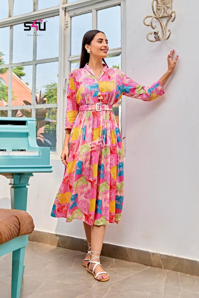 s4u anokhi rayon new and modern look kurti catalog