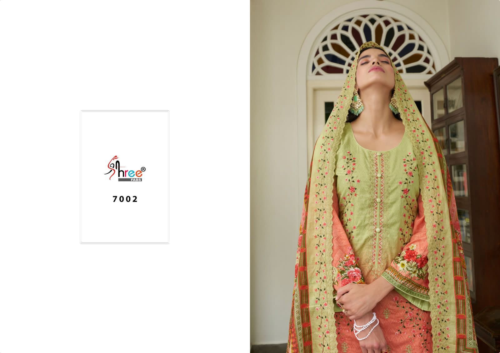 shree fabs bin saheed lawn collection vol 7 lawn graceful look salwar suit catalog