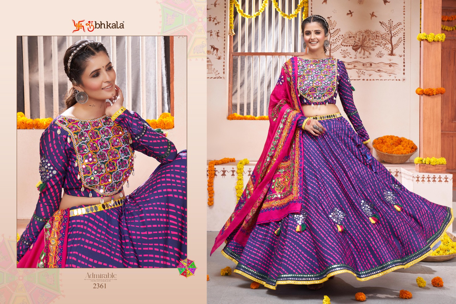 shubhkala raas vol 10 rayon look lehngha catalog