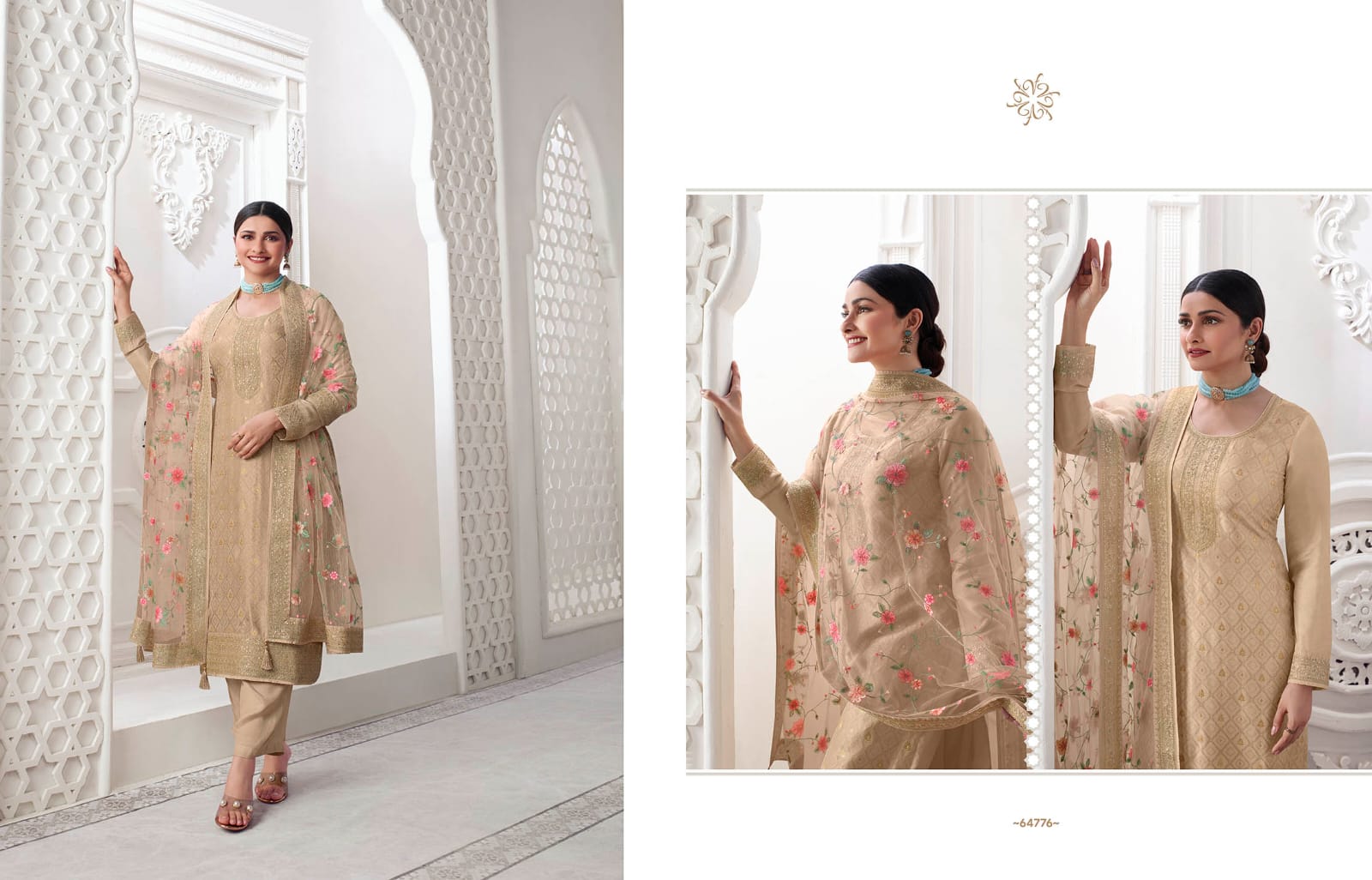 vinay fashin kuleesh aarzoo 3 dola zacquard elegant look salwar suit catalog