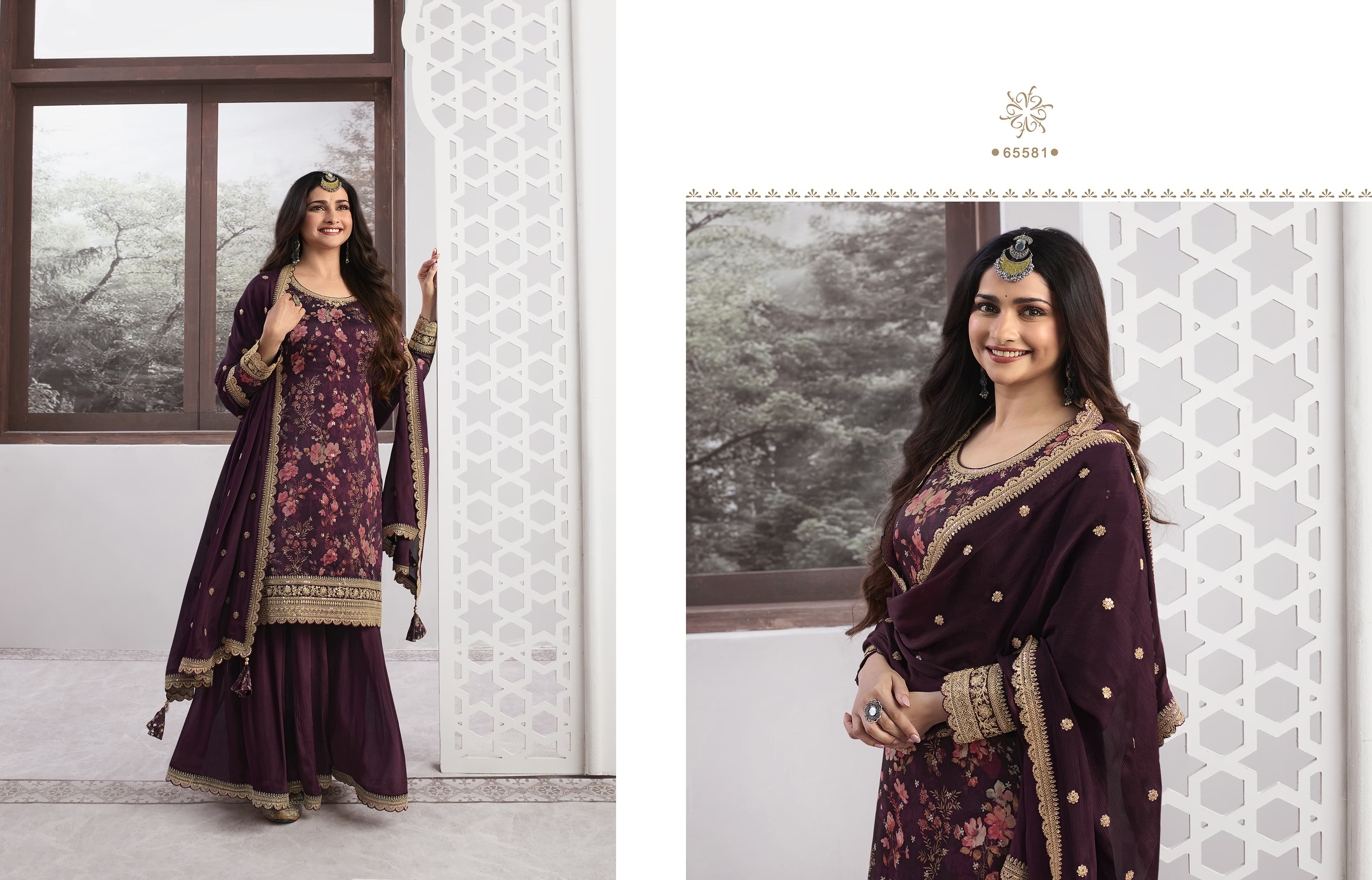 vinay fashin kuleesh swara georgett regal look salwar suit catalog