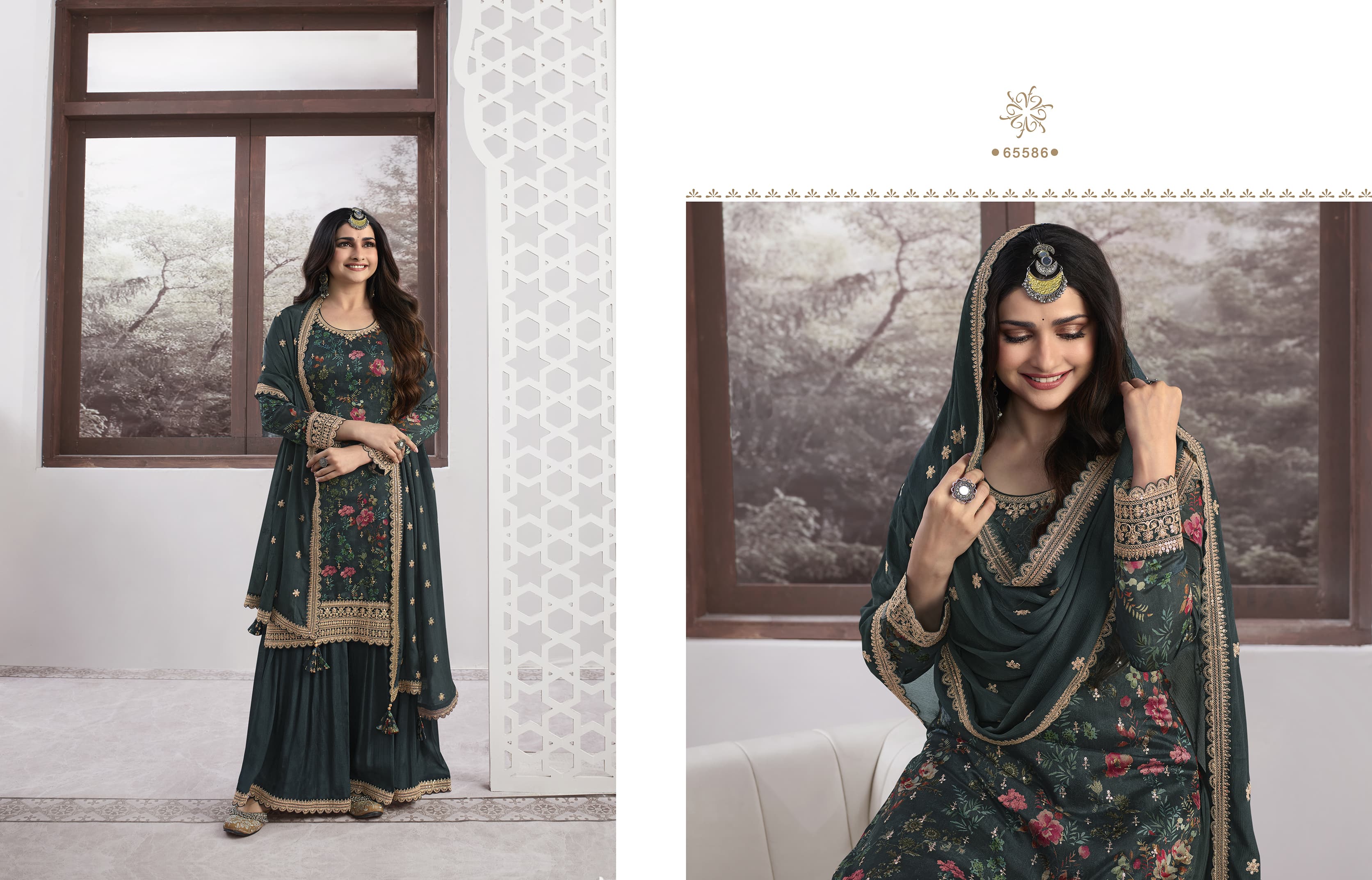 vinay fashin kuleesh swara georgett regal look salwar suit catalog