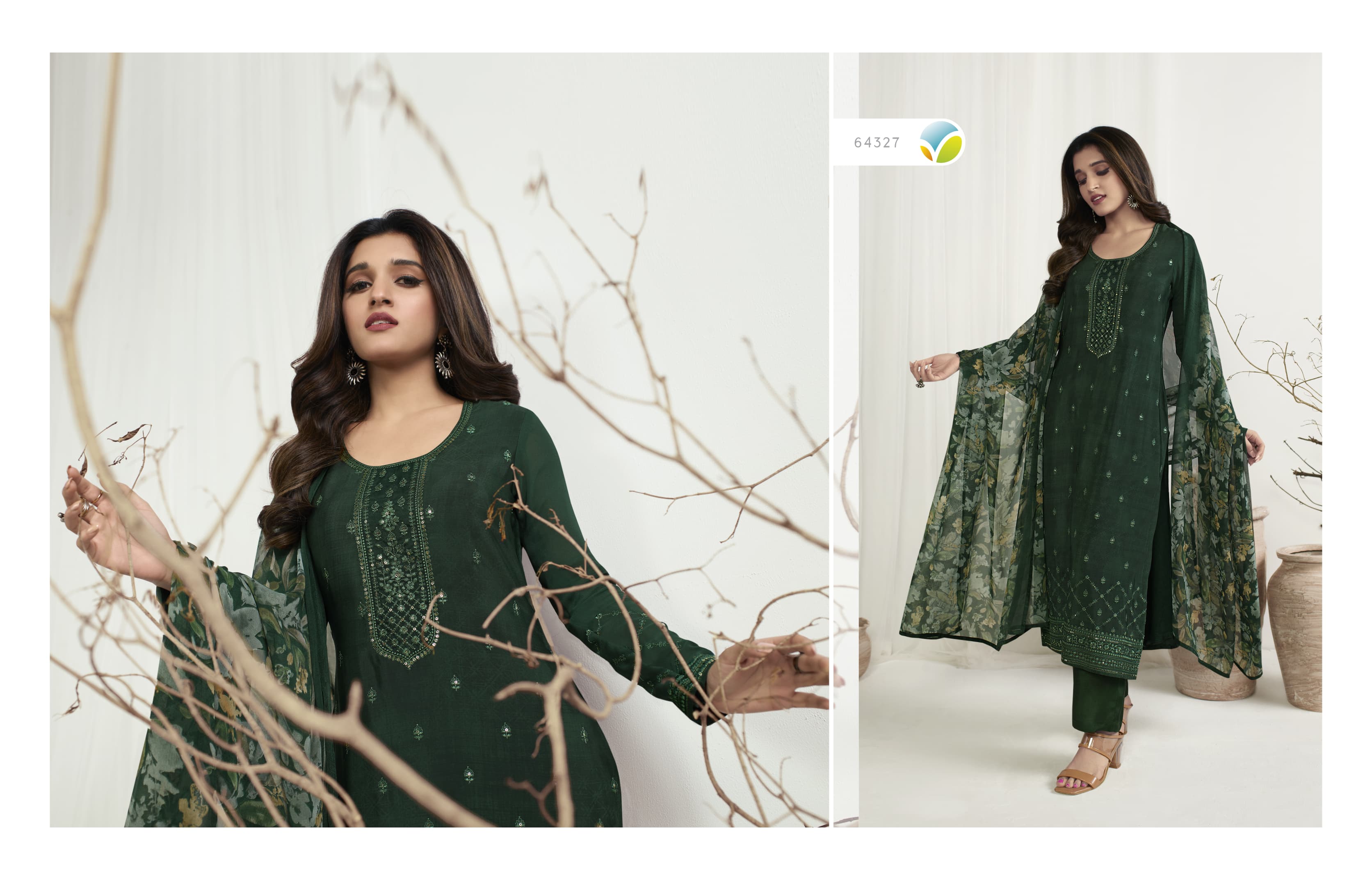 vinay fashion kaseesh royal crepe 43  royal crepe graceful look salwar suit catalog