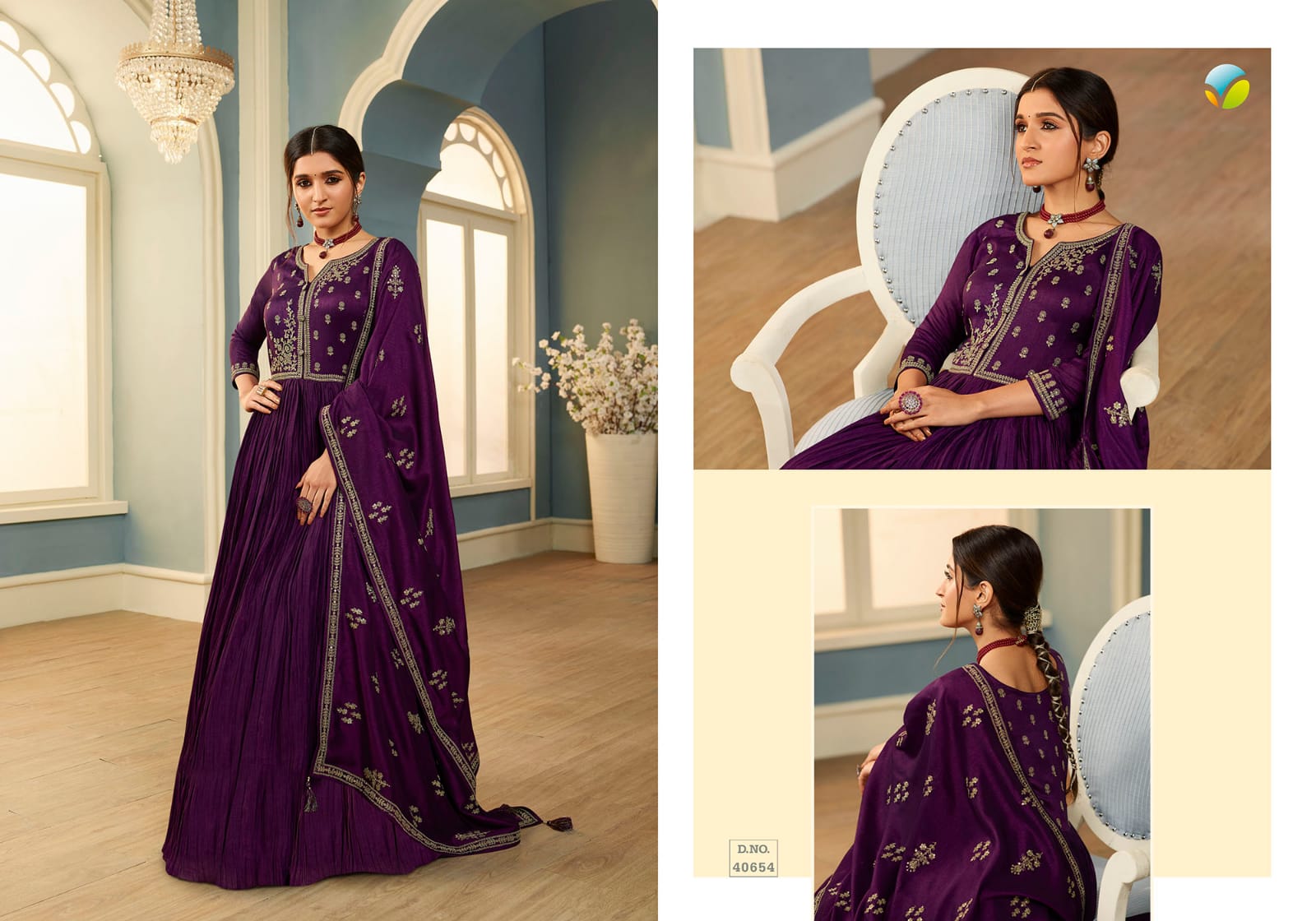 vinay fashion Tumbaa tamanna georgette gorgeous look gawon catalog