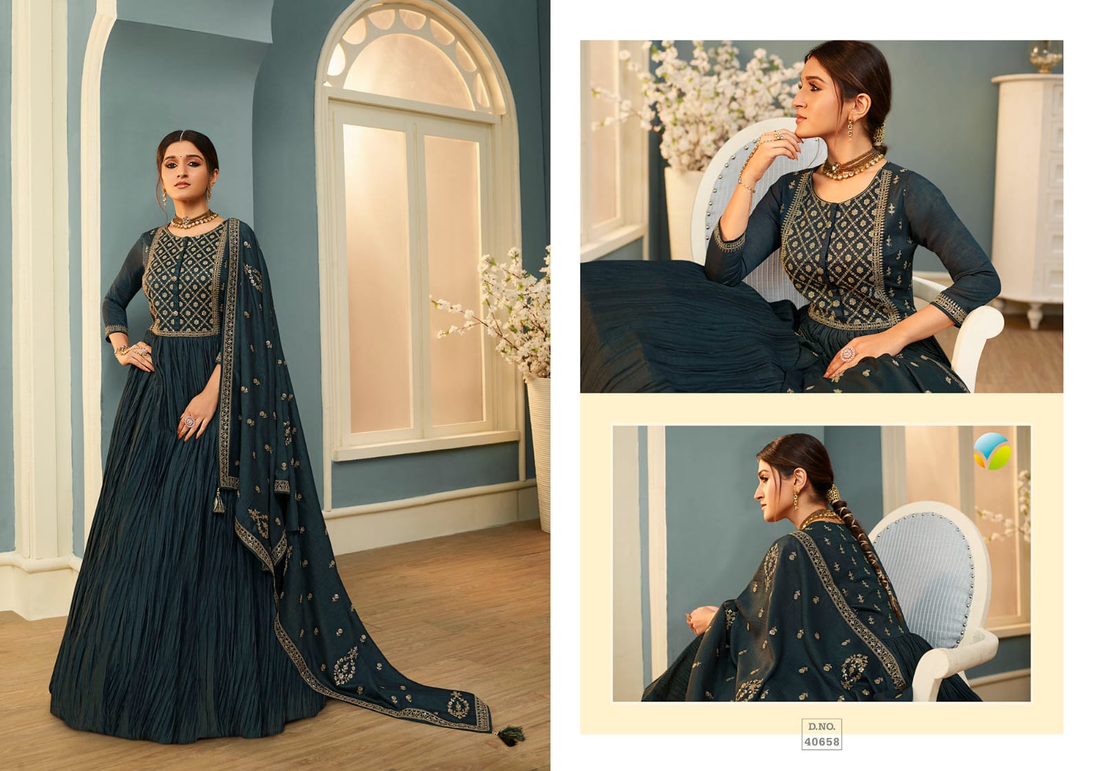 vinay fashion Tumbaa tamanna georgette gorgeous look gawon catalog