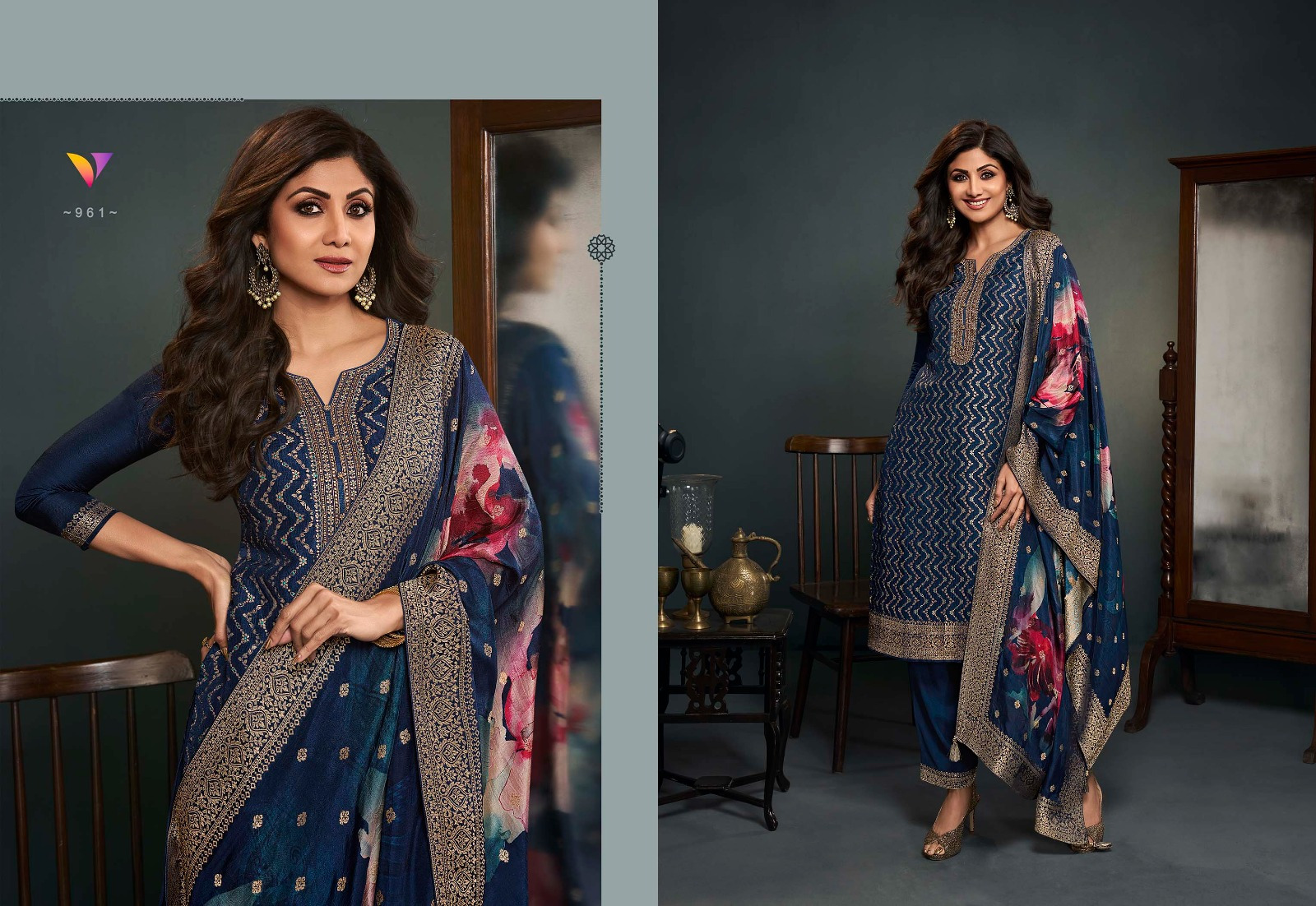 viradi fashin vatsam shilpa 9 viscose catchy look kurti bottom with dupatta catalog