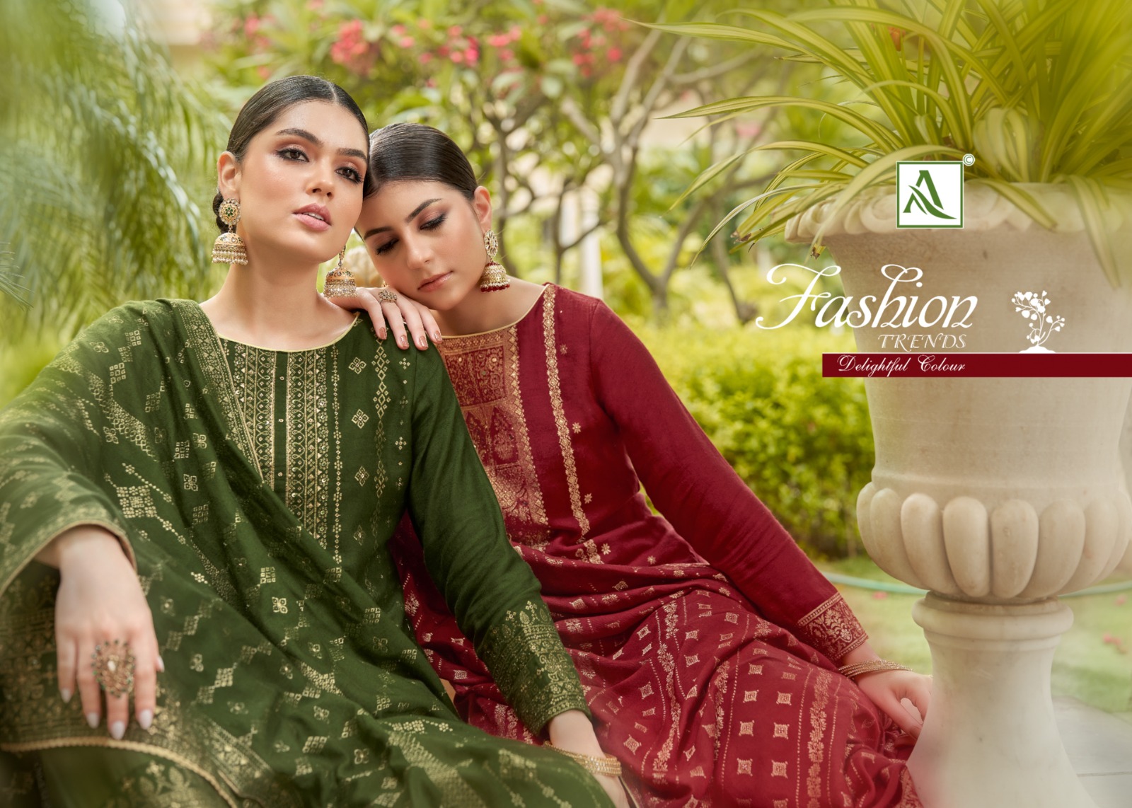 alok suit attrangi viscose elegant embroidery look salwar suit catalog