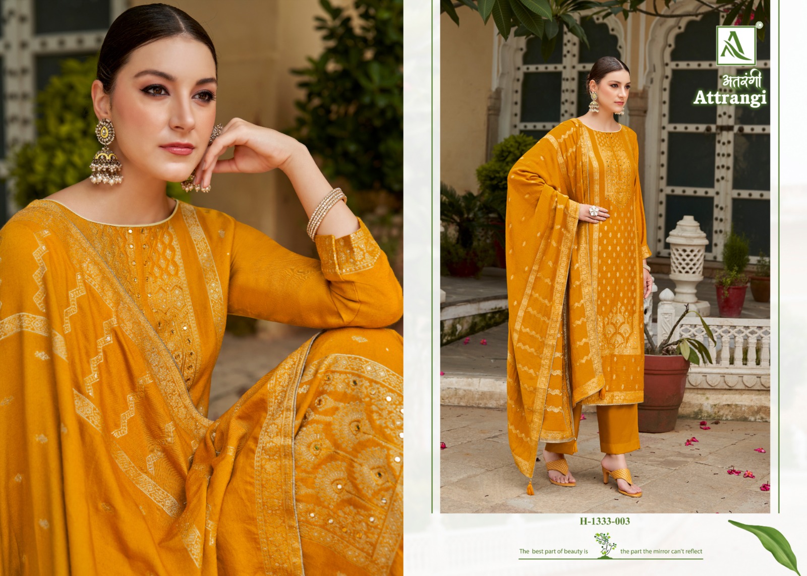 alok suit attrangi viscose elegant embroidery look salwar suit catalog