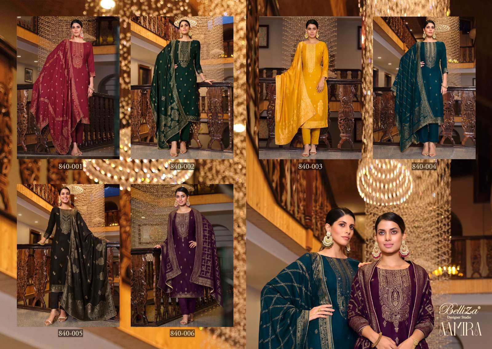 belliza designer studio aamira dola viscose exclusive look salwar suit catalog