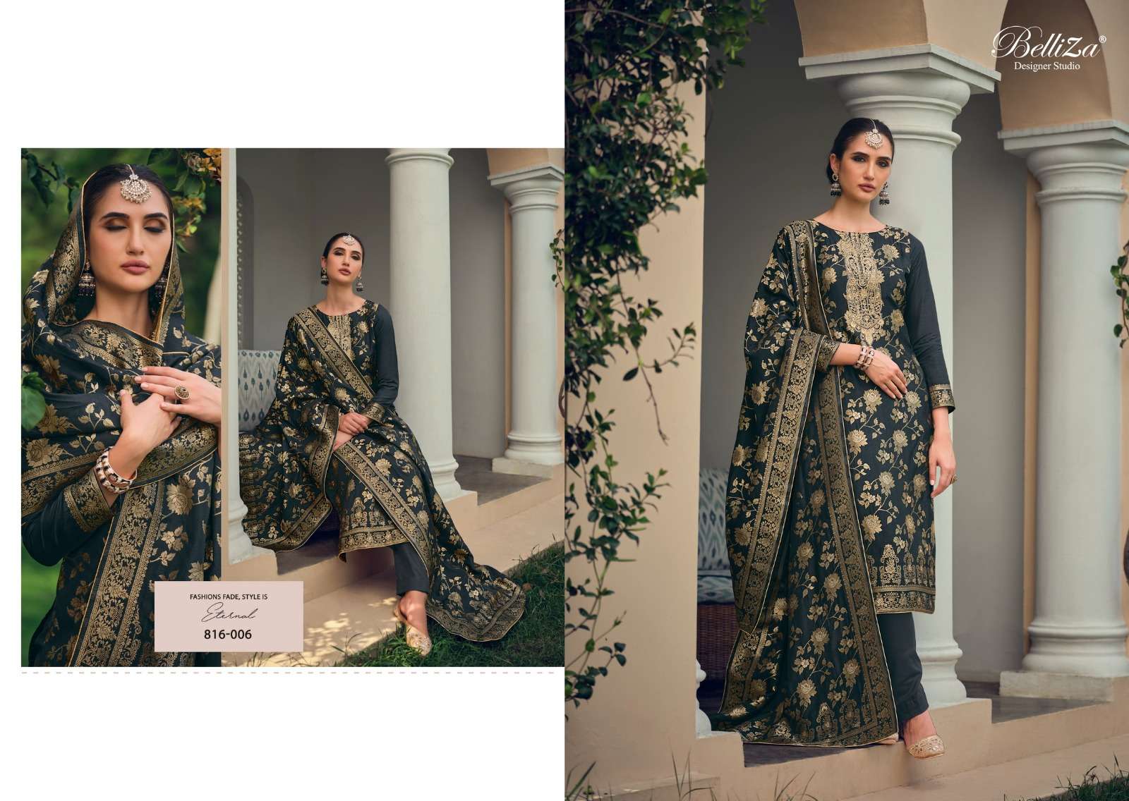 belliza designer studio lashkara dola viscose exclusive look salwar suit catalog