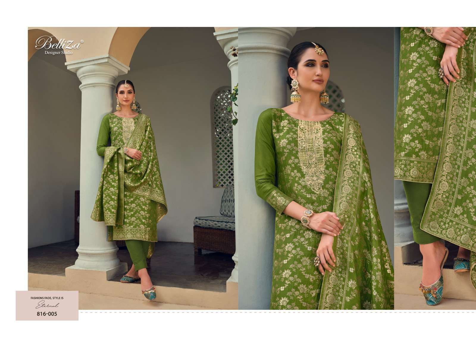 belliza designer studio lashkara dola viscose exclusive look salwar suit catalog