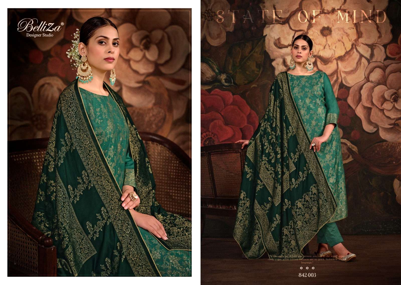 belliza designer studio libaas e ishq pure viscose exclusive look salwar suit catalog