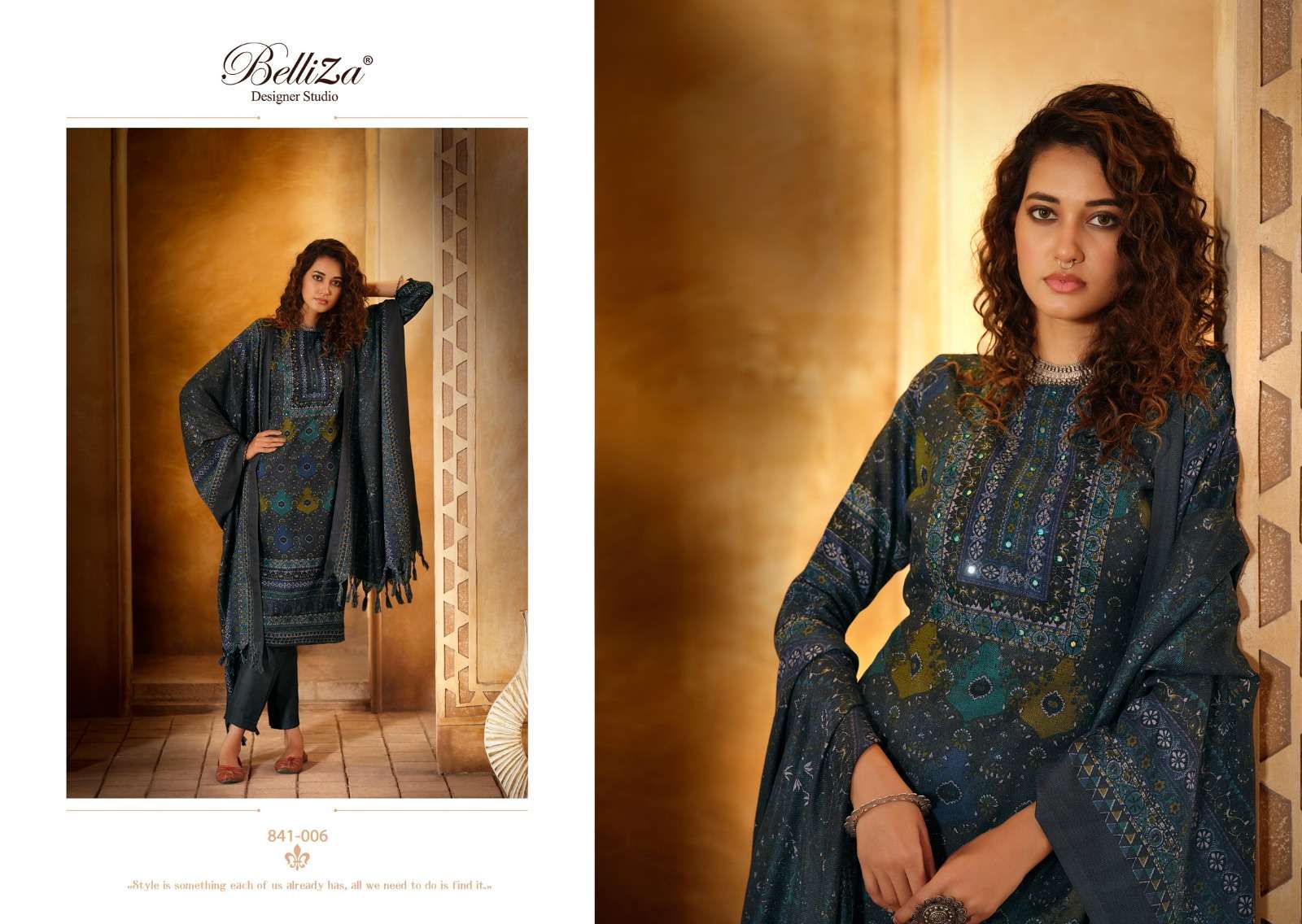 belliza designer studio taranika pure alpine innovative look salwar suit catalog