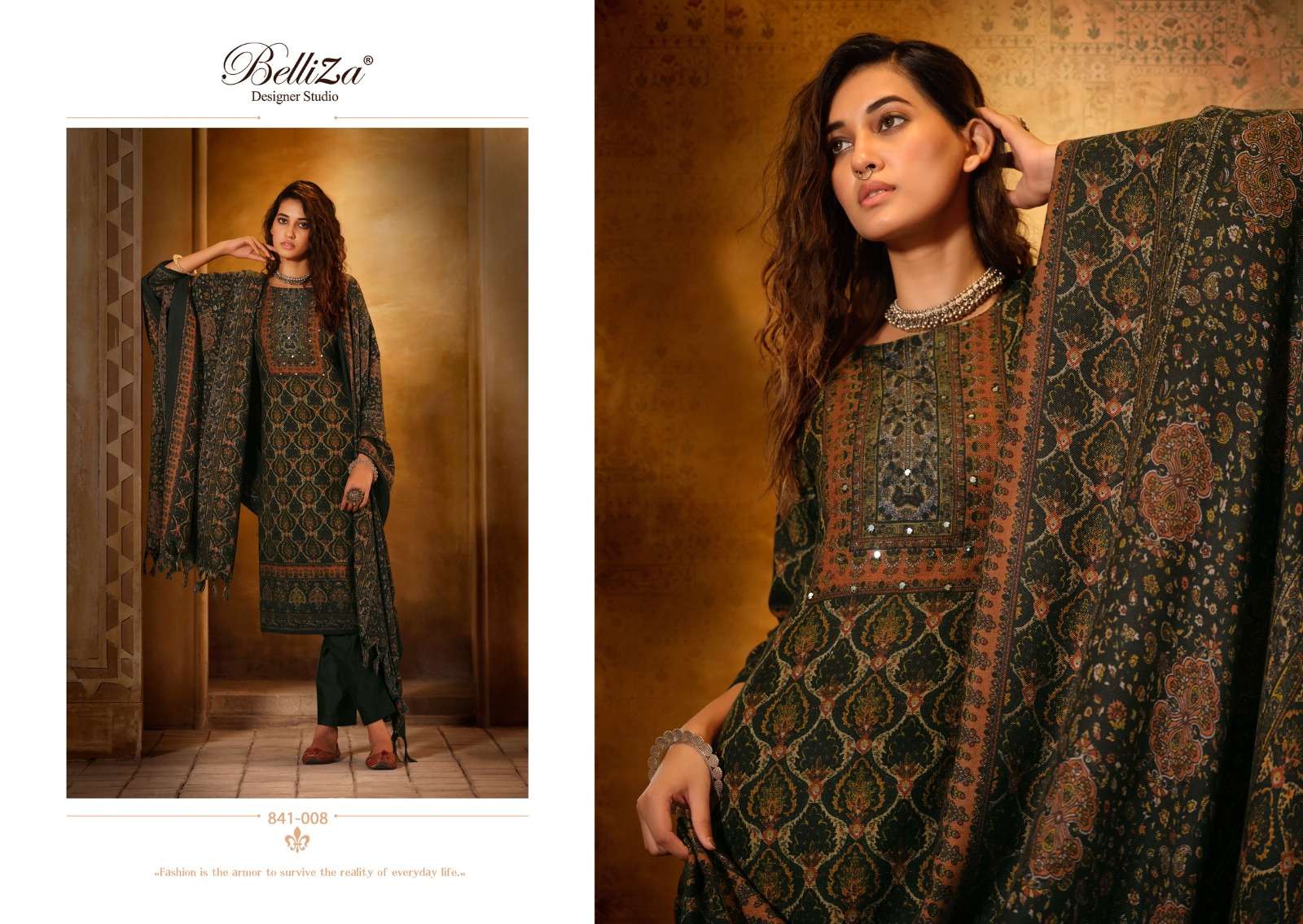 belliza designer studio taranika pure alpine innovative look salwar suit catalog