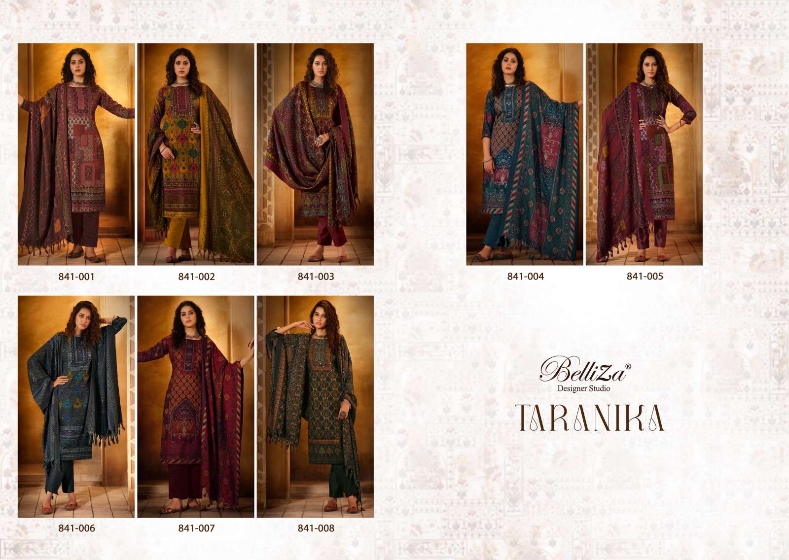 belliza designer studio taranika pure alpine innovative look salwar suit catalog