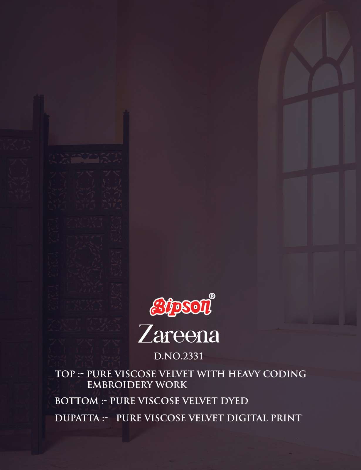 bipson zareena 2331 viscose elegant salwar suit catalog