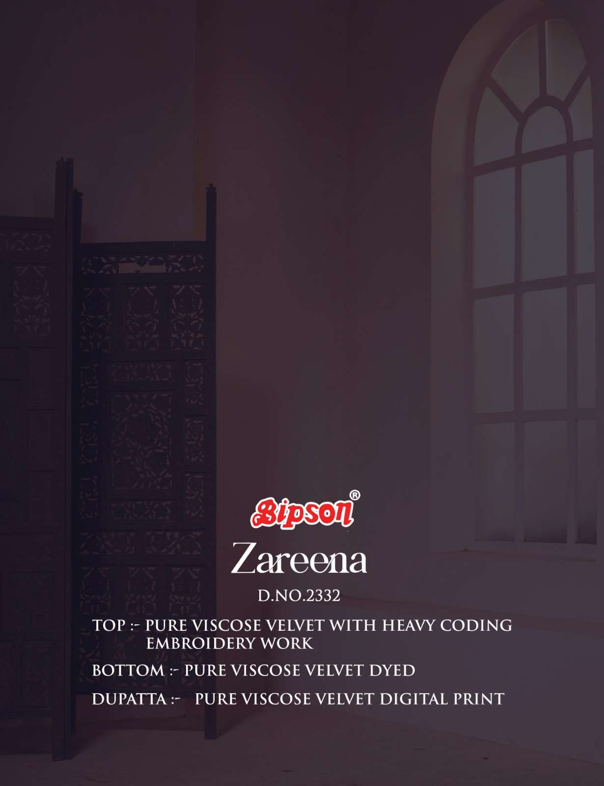 bipson zareena 2332 viscose catchy look salwar suit catalog