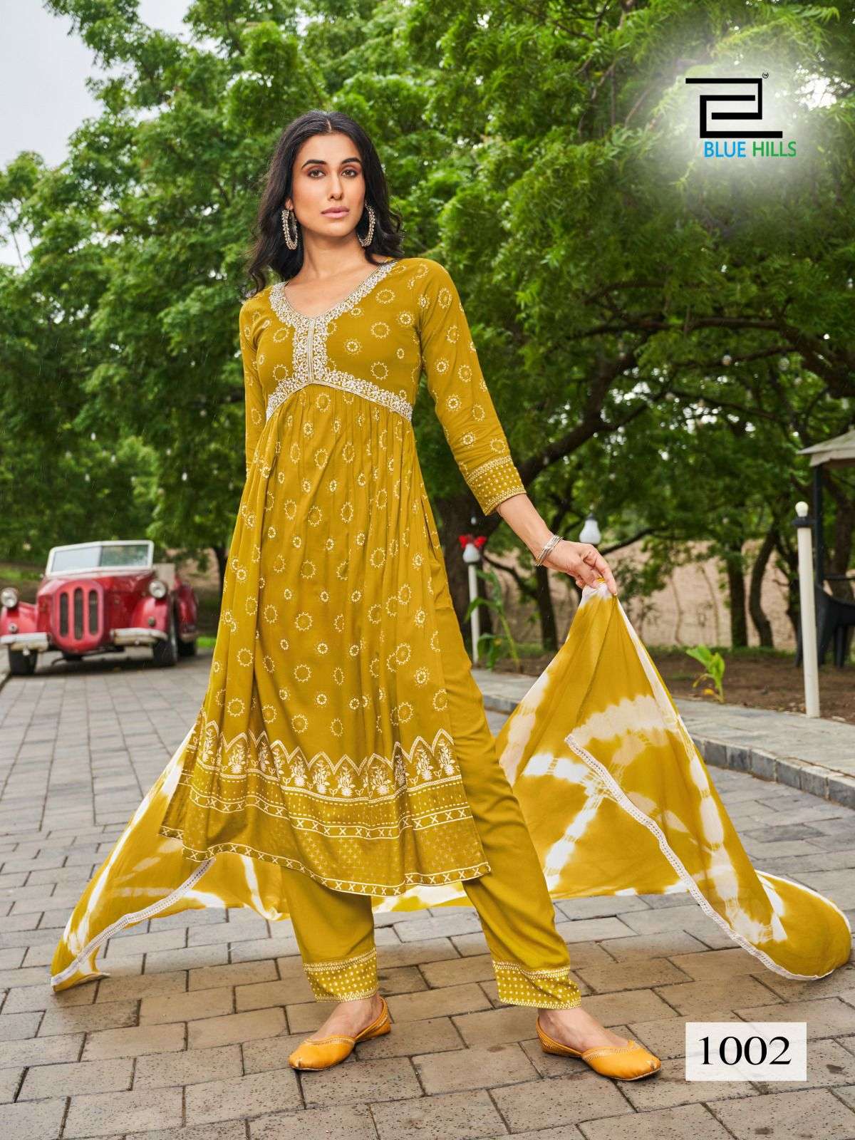 blue hills bollywood tikka vol 3 rayon decent look top bottom with dupatta catalog